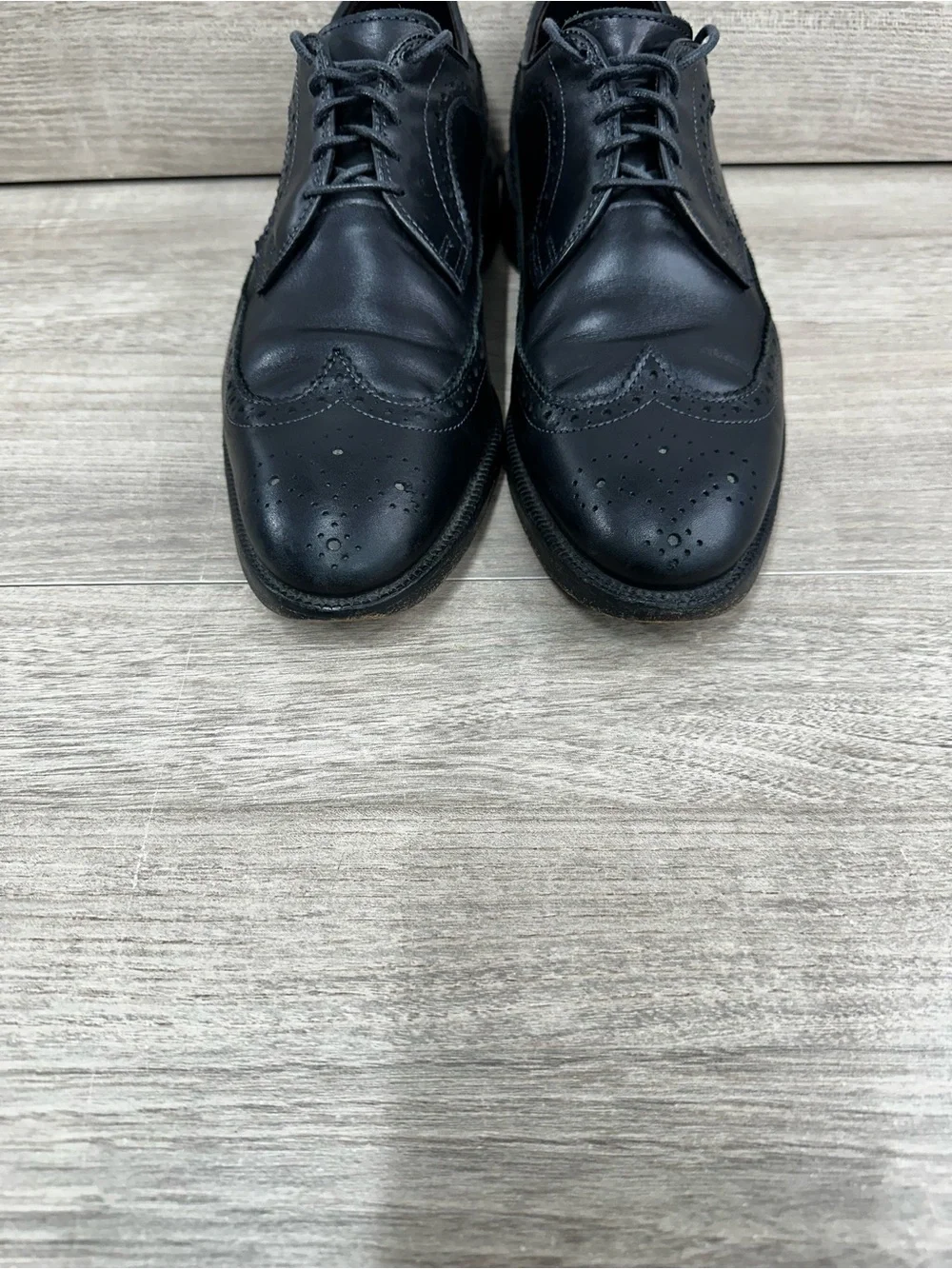 Allen Edmonds Independence Collection “Williams” Longwing Brogues Black 8 D